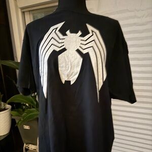 Black T-Shirt with Venom Logo